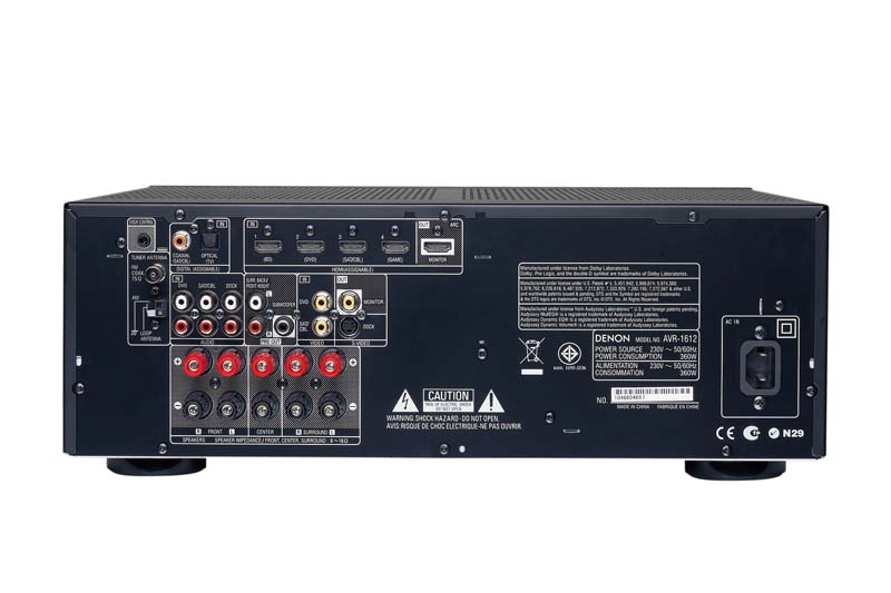 Test Av Receiver Denon Avr 1612 Sehr Gut