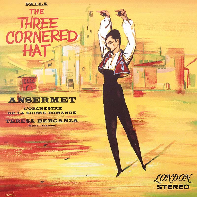 Test Schallplatte London Manuel de Falla The Three Cornered Hat L